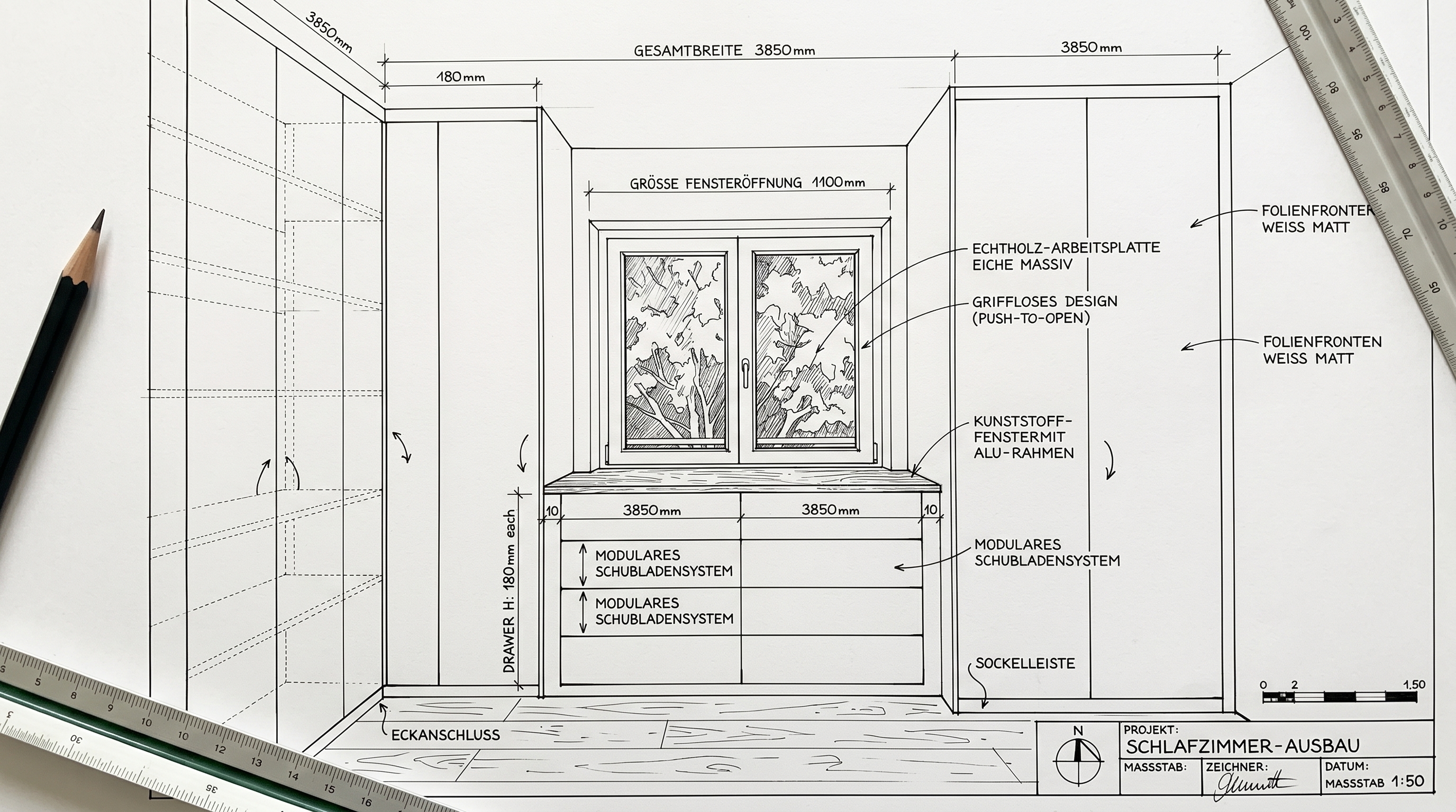 Planung und Entwurf des Wunschprojekts